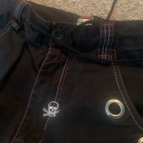vision street wear good condition goth pants size 32. - Picture 3 of 6